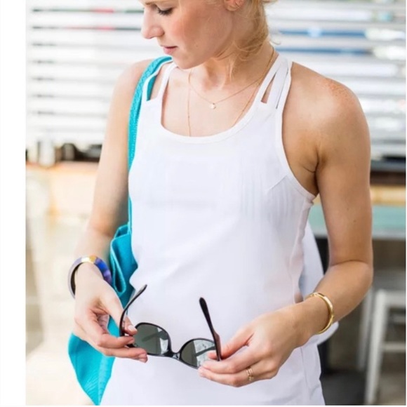 Athleta Go Time Strappy Tank in Purple Size XS - Picture 3 of 6